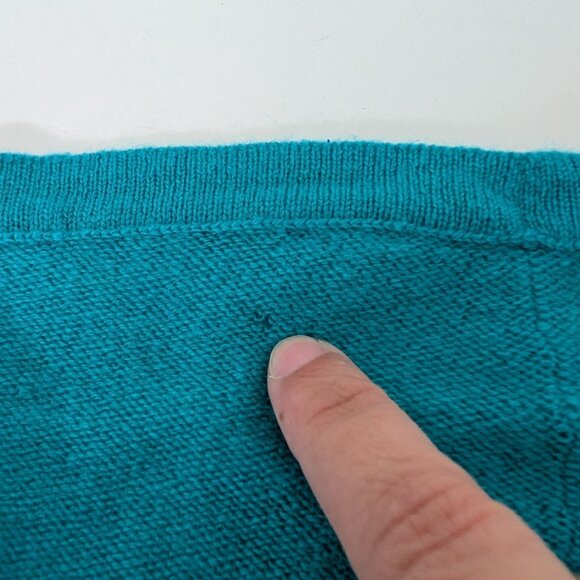 Lilly Pulitzer Cashmere Cardigan Womens Size Small Blue Green Long Sleeve 58209 - Picture 5 of 14